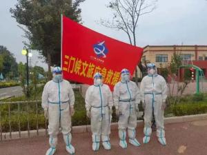 市文旅集團(tuán)一線戰(zhàn)“疫”之：北方游船員工化身“大白”，守護(hù)隔離點(diǎn)群眾安全
